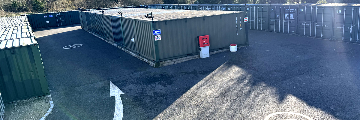 Large Container Storage in Canterbury